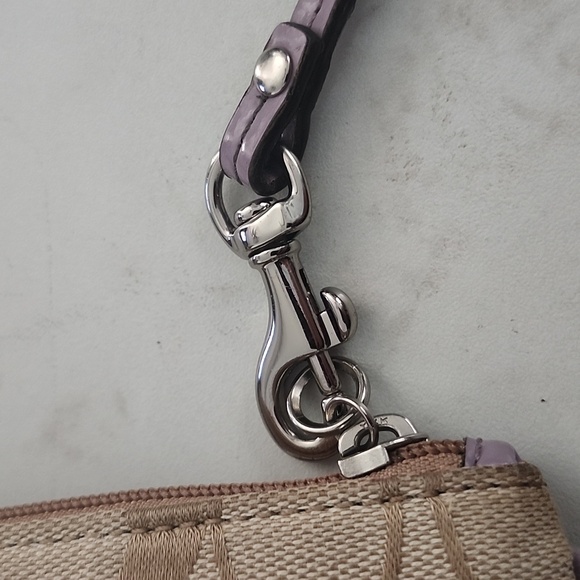 Coach Signature Wristlet - Picture 6 of 8